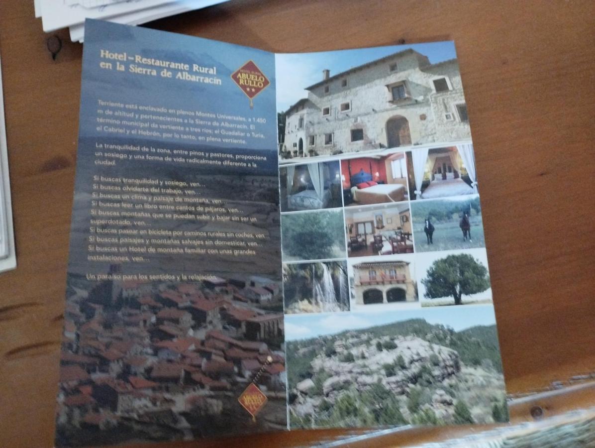 Hotel Rural Abuelo Rullo Terriente Exteriör bild